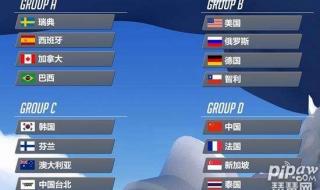 守望先锋世界杯赛程